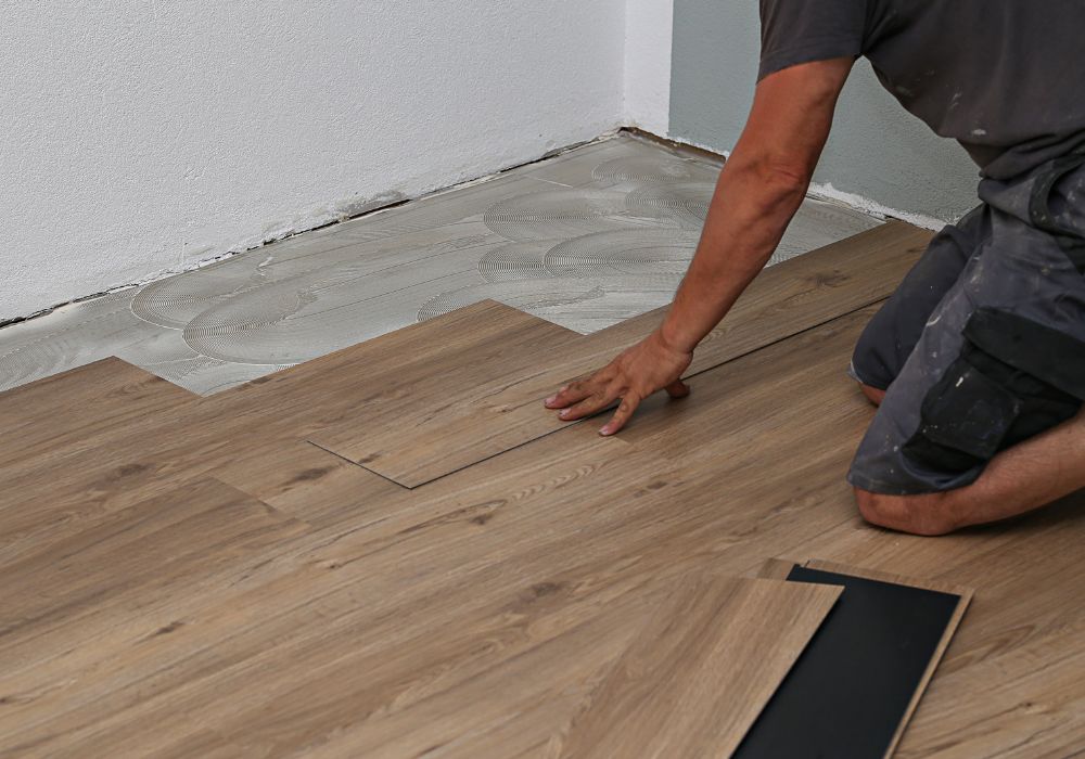 Hard Wooden Floor Installation