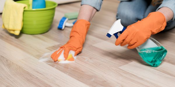 Paint Off Hardwood Floors